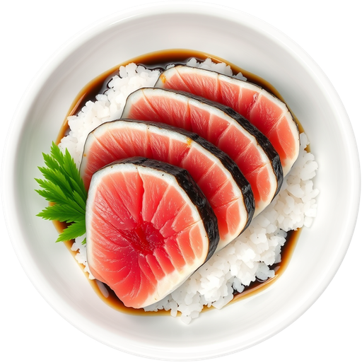 Bluefin Tuna Nigiri dish