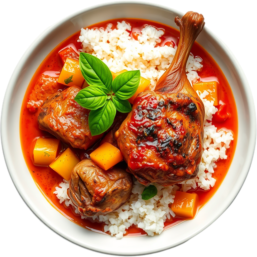 Roasted Duck Curry dish