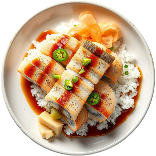 Yellowtail Jalapeno Sushi dish