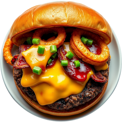 Cowboy Burger dish