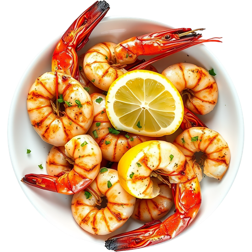 Grilled Prawns dish