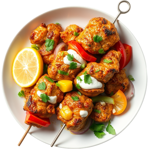 Chicken Shish Kabob dish