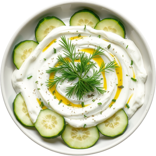 Yogurt with Cucumbers dish