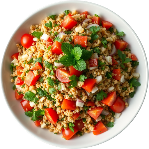 Tabbouleh dish