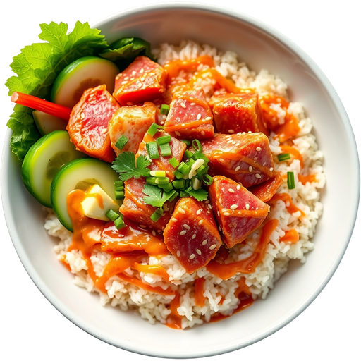Spicy Tuna Bowl dish