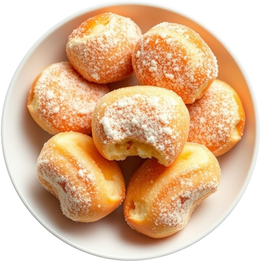 Milk Bread Donut Bites dish