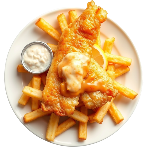 Fish and Chips dish