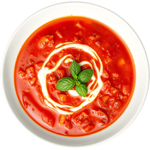 Tomato Soup dish