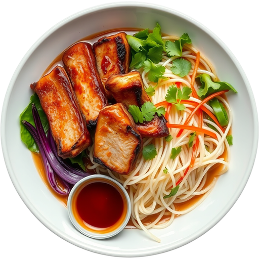 Bun Cha Ha Noi dish