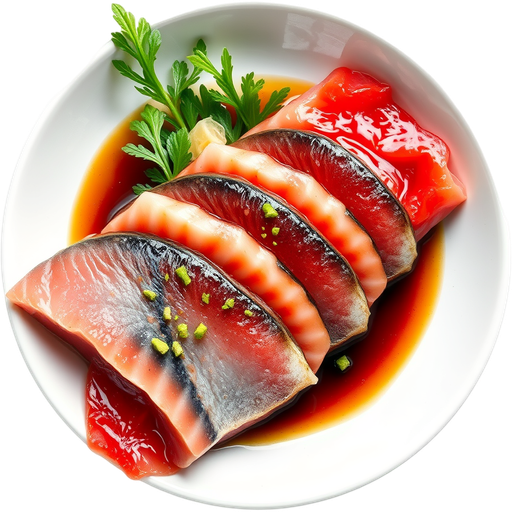 Albacore Sashimi dish