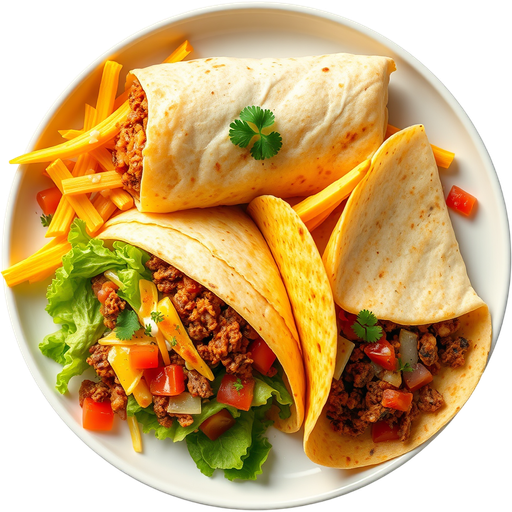 Burrito & Taco dish