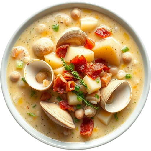 Clam Chowder dish