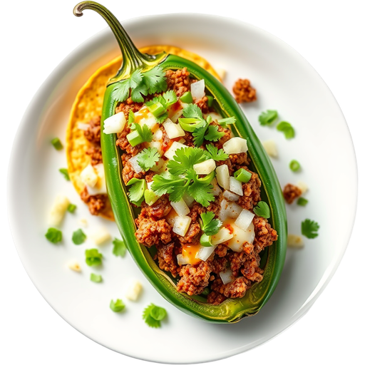 Stuffed Jalapeño Taco dish