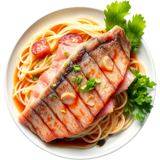 Albacore Bluefin Tuna dish