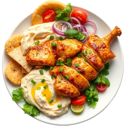 Chicken Shawarma Plate dish