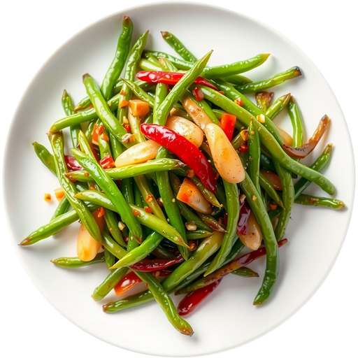 Sautéed String Beans dish