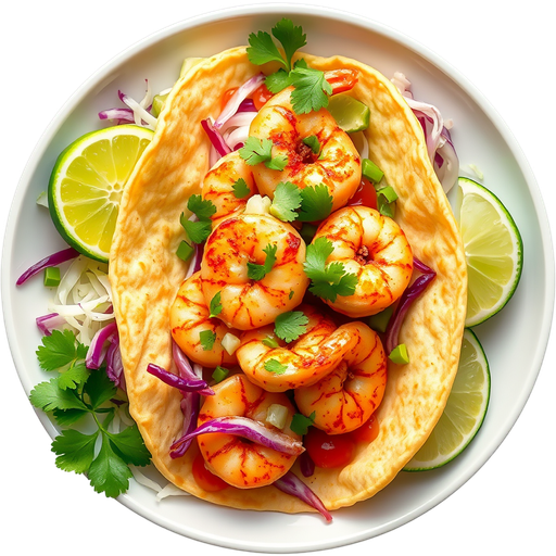 Shrimp Taco dish