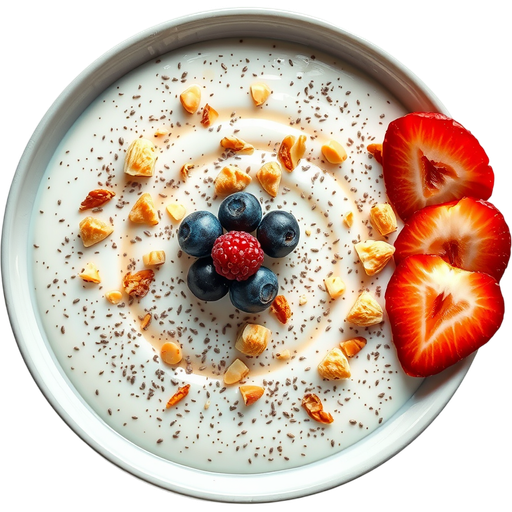 Chia Seed Pudding dish