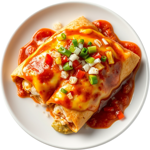 Crab Enchilada dish