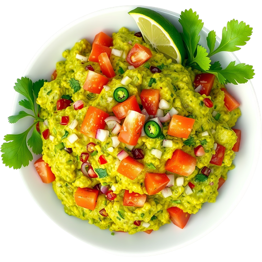 Guacamole dish