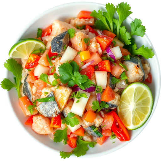 Ceviche Mercado dish