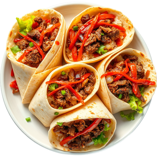 Bulgogi Burritos dish