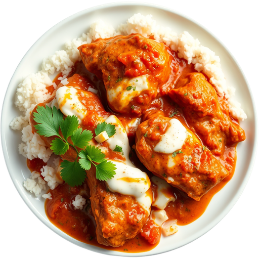 Chicken Tikka Masala dish