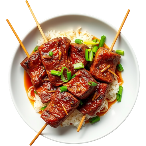 Beef Skewers dish
