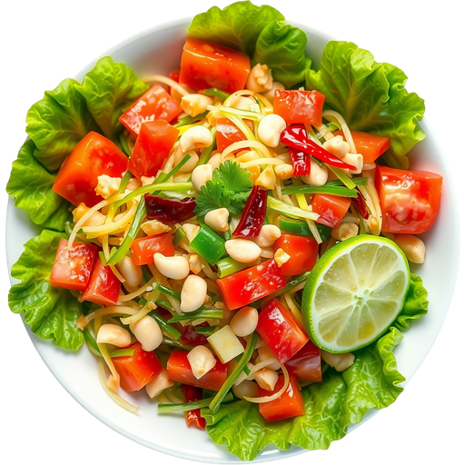 Green Papaya Salad dish