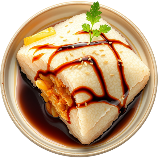 Ginger Onigiri dish