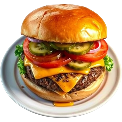 Grilled Smash Burger dish