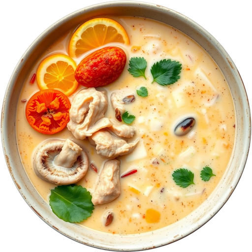 Tom Kha Gai dish