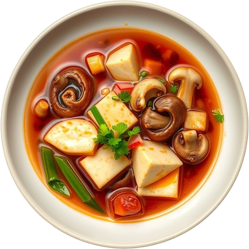 Hot and Sour Soup dish