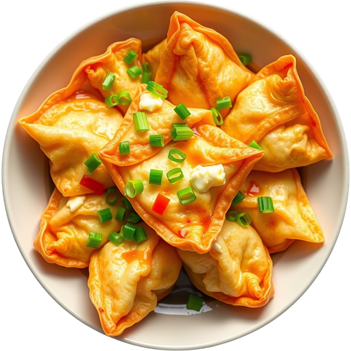 Cream Cheese Wontons dish
