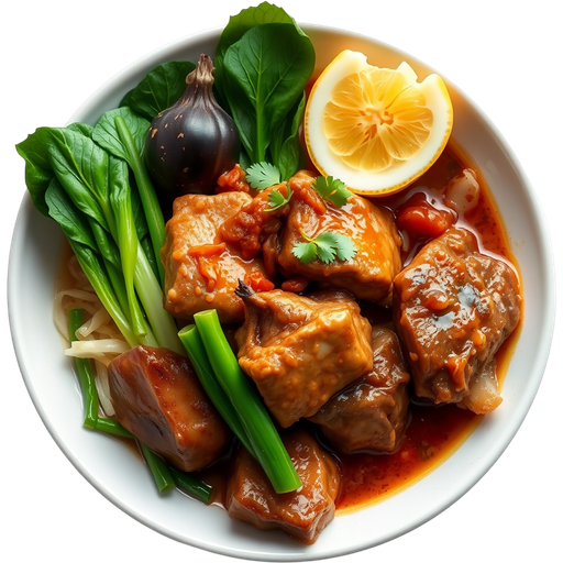 Oxtail Kare Kare dish