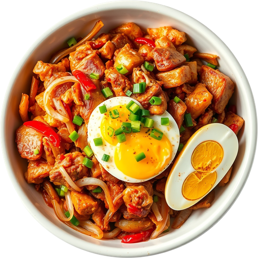 Sizzling Sisig dish