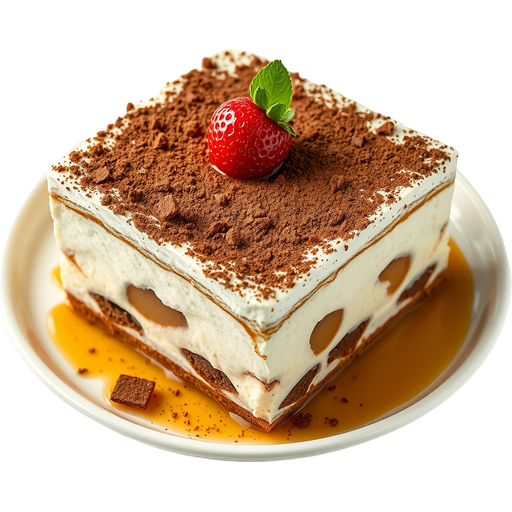 Complimentary Tiramisu dish