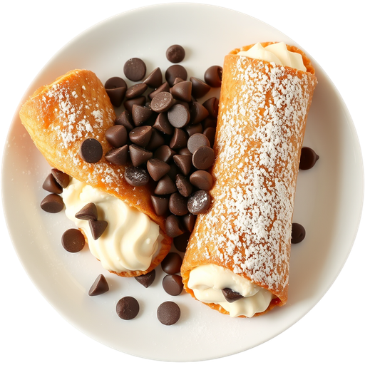 Cannoli with Entree dish