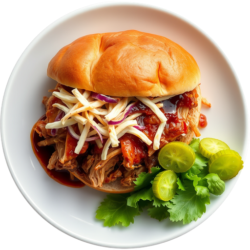 BBQ Pork Sandwich dish