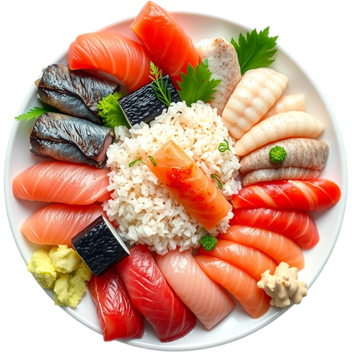 Sushi and Sashimi Platters dish