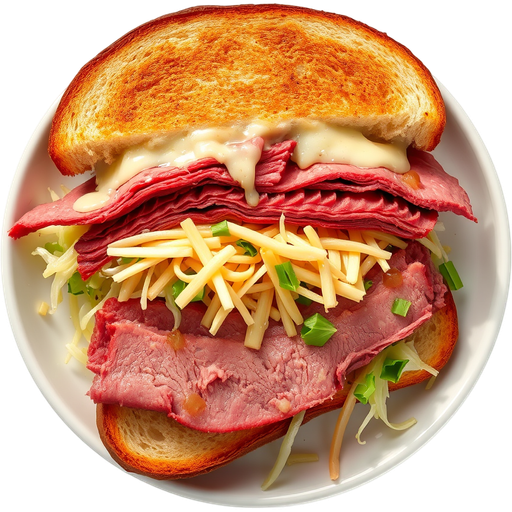 Corned Beef Reuben Sandwich dish