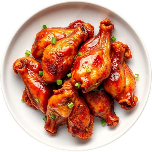 Five Spice Chicken Wings dish