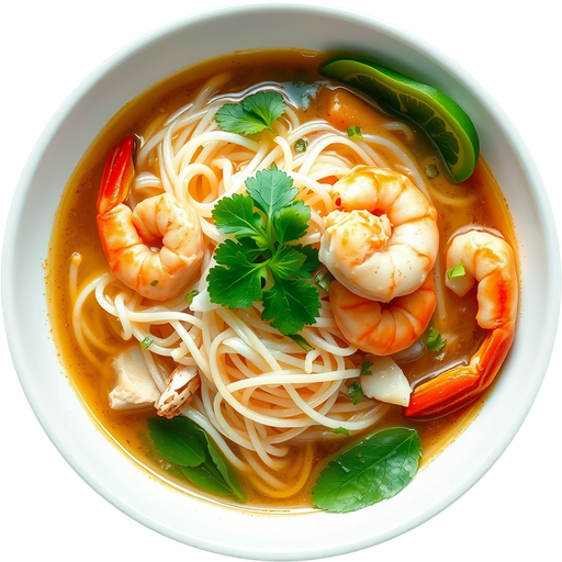 Crab Noodle Soup dish