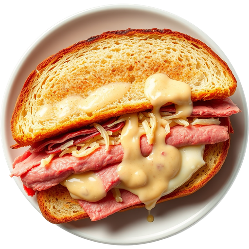 Reuben Sandwich dish