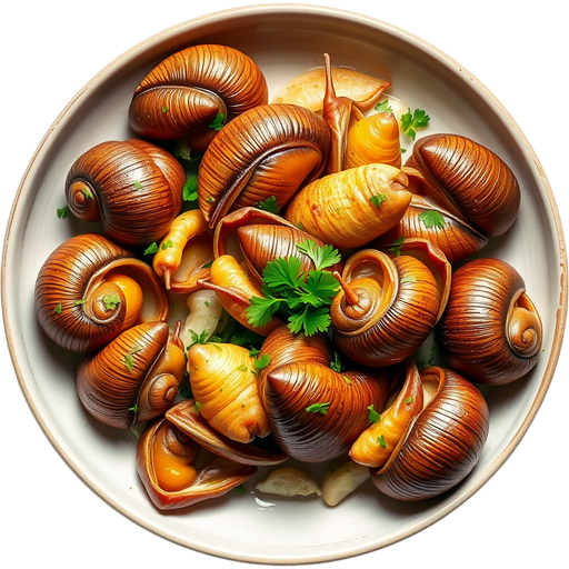 Escargot dish
