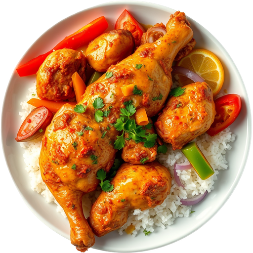 Pollo Estilo Honduras dish