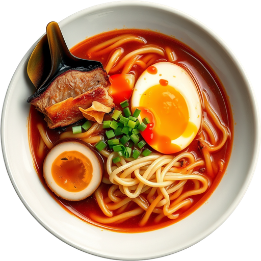 Spicy Miso Ramen dish
