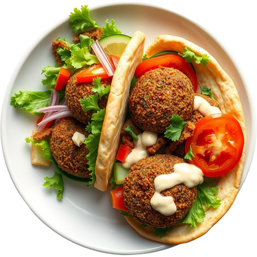 Falafel Sandwich dish