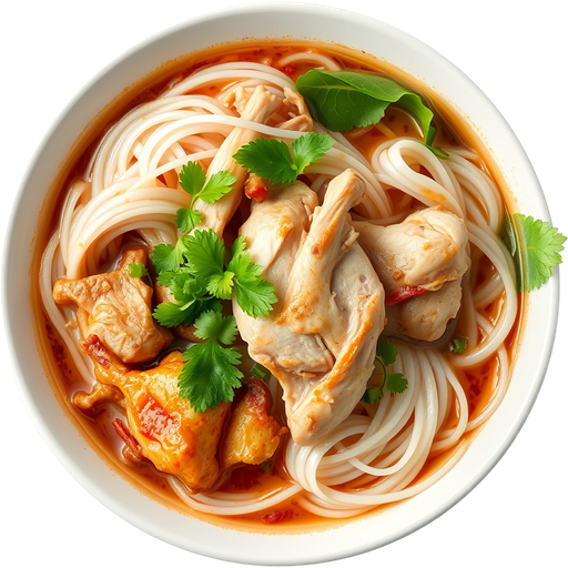 Chicken Pho dish