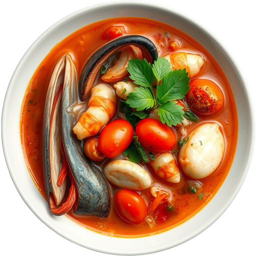 Seafood Soup dish